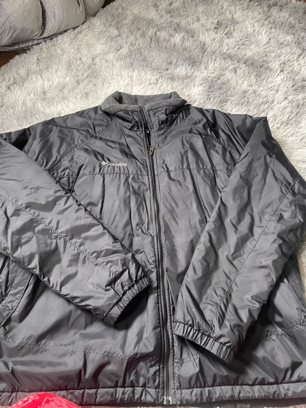 Columbia Men's Black Packable Puffer Jacket